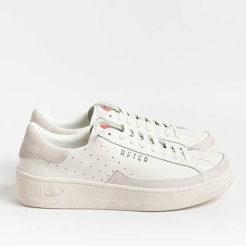 AFTER - Collezione Uomo After - Sneakers Saturno - 0790 - Avorio Grigio<Collezione Scarpe Uomo Sneakers