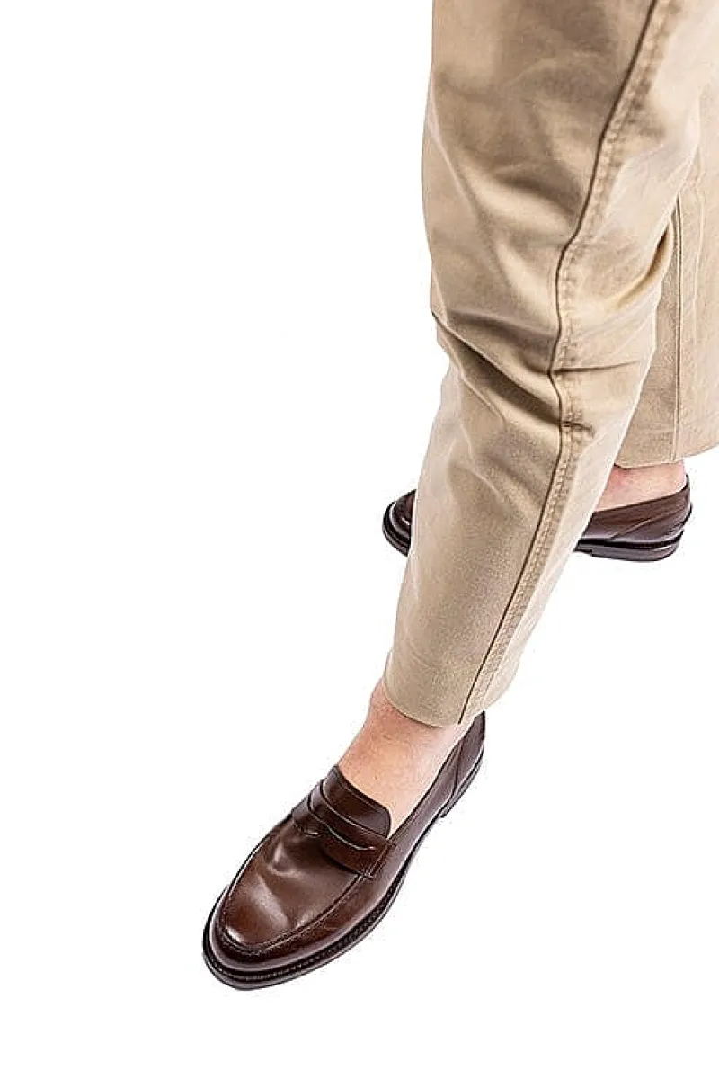 ALBERTO FASCIANI - Mocassino - 57020 - Edison - Mogano<Collezione Scarpe Uomo Mocassini