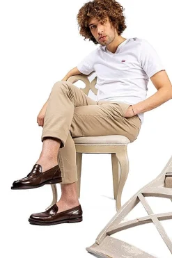 ALBERTO FASCIANI - Mocassino - 57020 - Edison - Mogano<Collezione Scarpe Uomo Mocassini