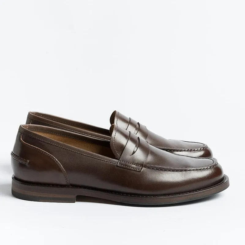 ALBERTO FASCIANI - Mocassino - 57020 - Batik Marrone<Collezione Scarpe Uomo Mocassini
