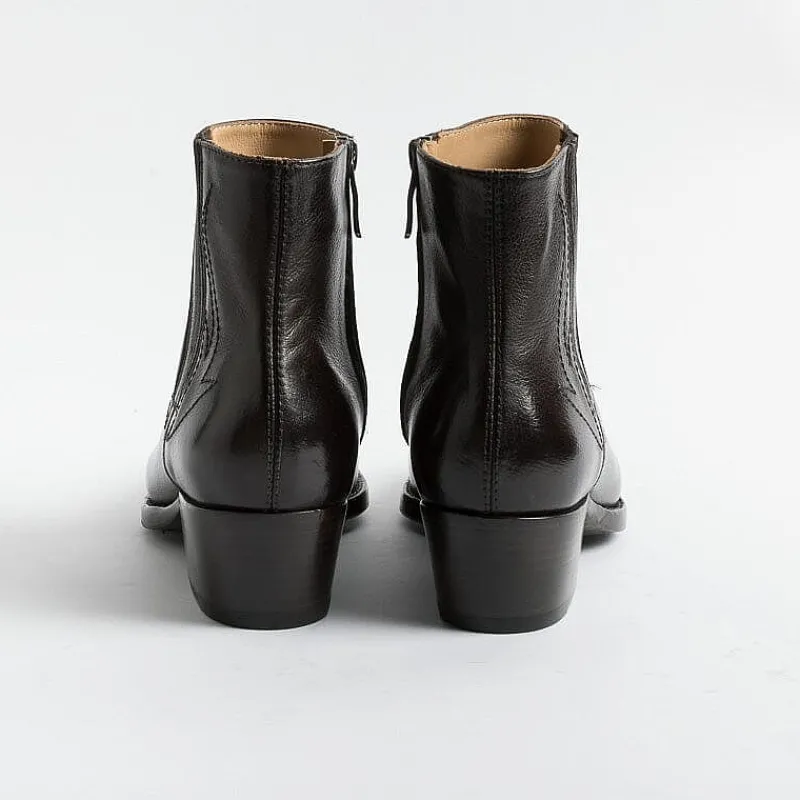 ALBERTO FASCIANI - Stivaletto Texano - Yara 54004 - Nero<Collezione Scarpe Donna Stivaletti