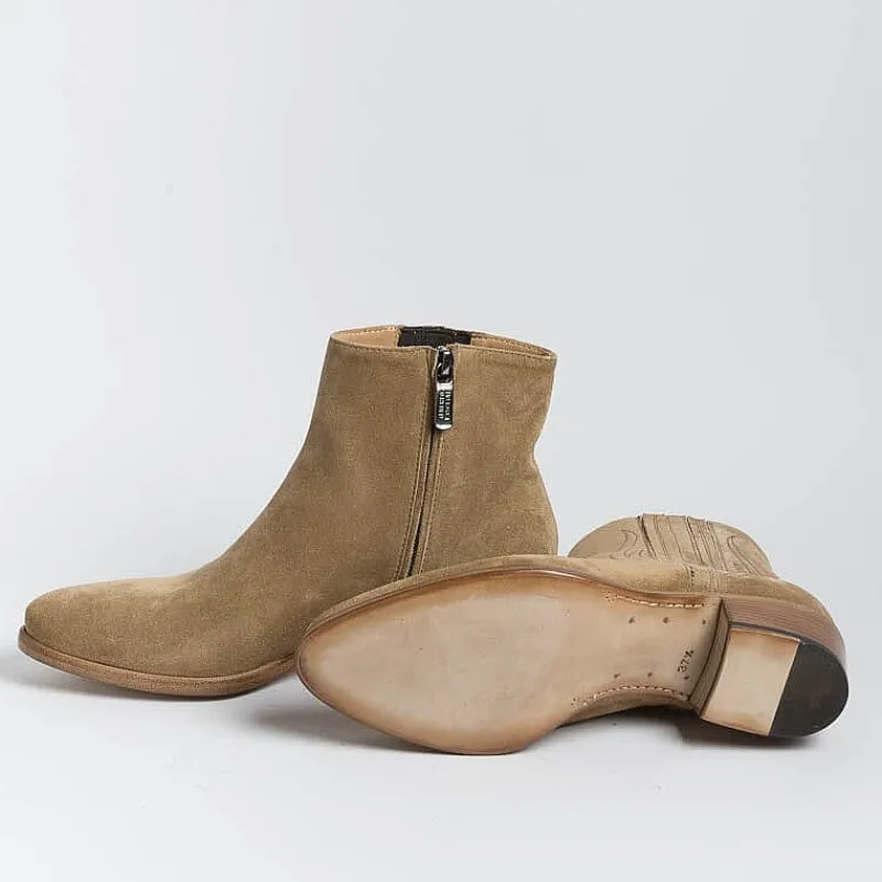 ALBERTO FASCIANI - Stivaletto Texano - Yara 54004 - Sambuco<Collezione Scarpe Donna Texani