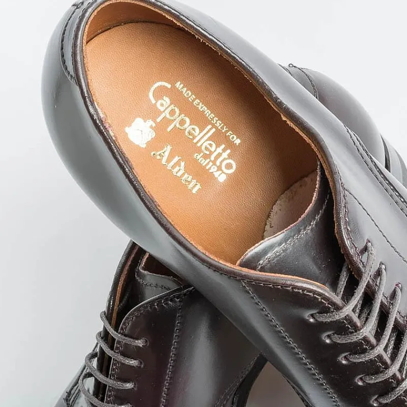 Alden - 53501 - Derby Liscio Modified (Ergonomica)- Cordovan Colore 8<Collezione Scarpe Uomo Allacciate