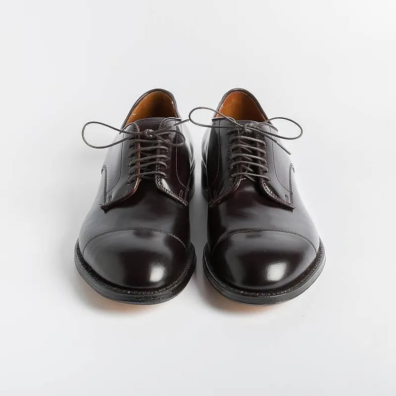 Alden - 5666 - Derby Modified (Ergonomica)- Cordovan Colore 8<Collezione Scarpe Uomo Allacciate
