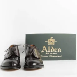 Alden - 54321 - Derby Norvegese - Horween Shell Cordovan<Collezione Scarpe Uomo Allacciate
