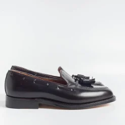 Alden - 563 - Mocassino Nappine - Cordovan Burgundy<Collezione Scarpe Uomo Mocassini