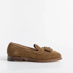 Alden - 3403 - Mocassino Tassel/Nappine - Camoscio Snuff<Collezione Scarpe Uomo Mocassini