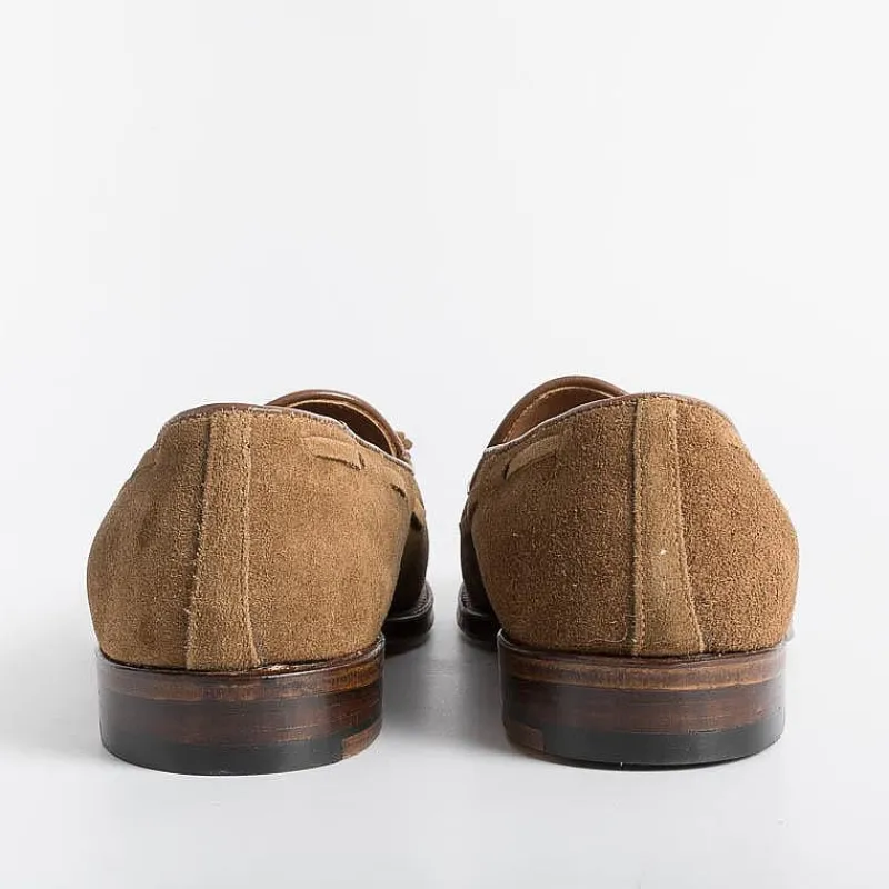 Alden - 3403 - Mocassino Tassel/Nappine - Camoscio Snuff<Collezione Scarpe Uomo Mocassini