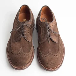 Alden - 97565 F - Derby Camoscio Duilio - Tabacco<Collezione Scarpe Uomo Allacciate