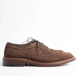 Alden - 97565 F - Derby Camoscio Duilio - Tabacco<Collezione Scarpe Uomo Allacciate