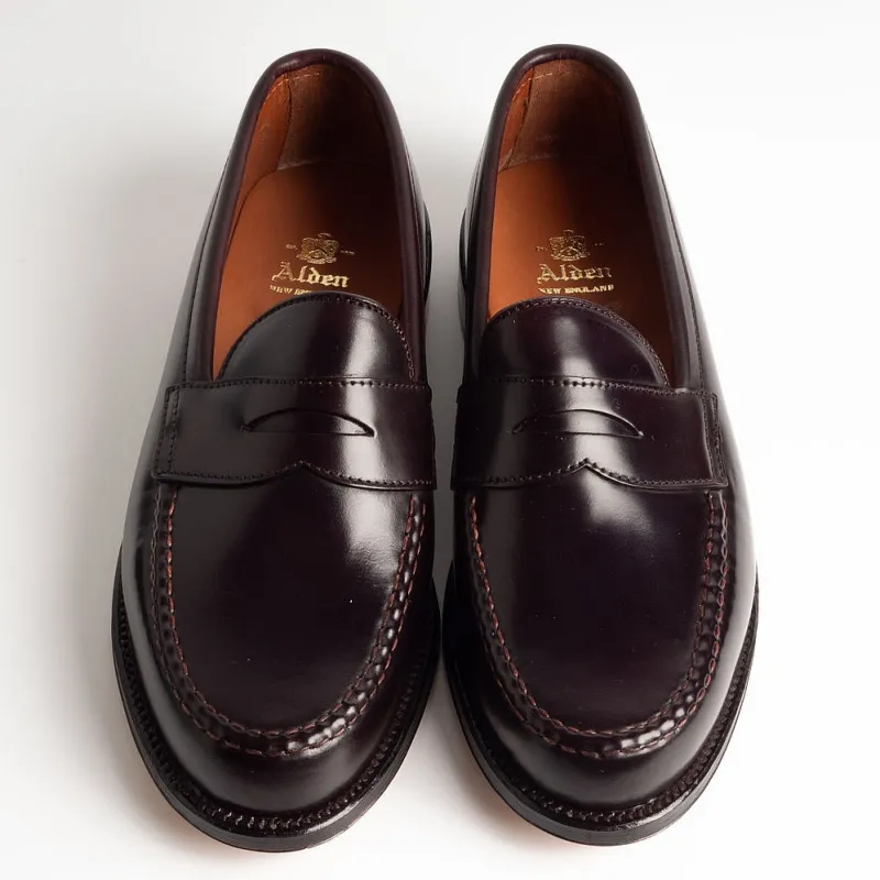 Alden - 99161 Mocassino - Culatta Di Cavallo - Colore 8<Collezione Scarpe Uomo Mocassini