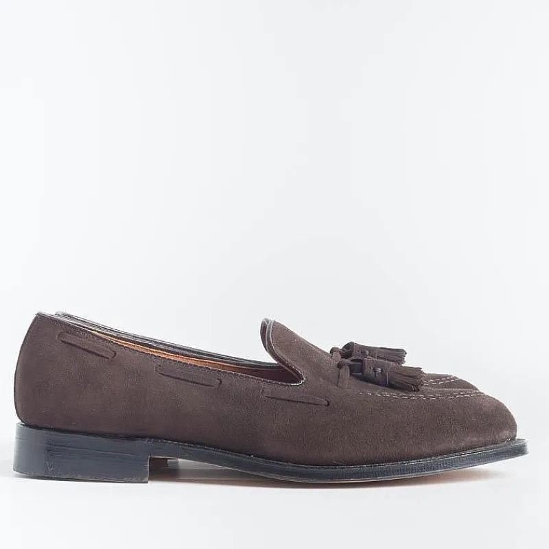 Alden - 666 Mocassino Tassel - Camoscio Testa Di Moro<Collezione Scarpe Uomo Mocassini
