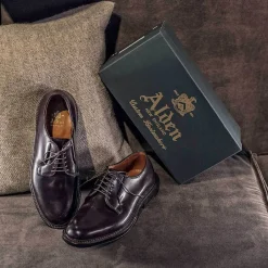 Alden - Derby 990 - Cordovan Burgundy<Collezione Scarpe Uomo Allacciate