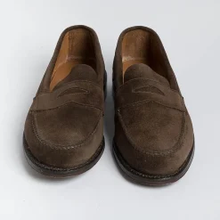 Alden - 6245F - Mocassino - Camoscio Marrone<Collezione Scarpe Uomo Mocassini