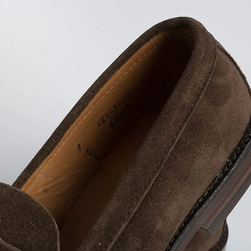 Alden - 6245F - Mocassino - Camoscio Marrone<Collezione Scarpe Uomo Mocassini