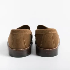 Alden - 6243F - Mocassino - Camoscio Snuff<Collezione Scarpe Uomo Mocassini