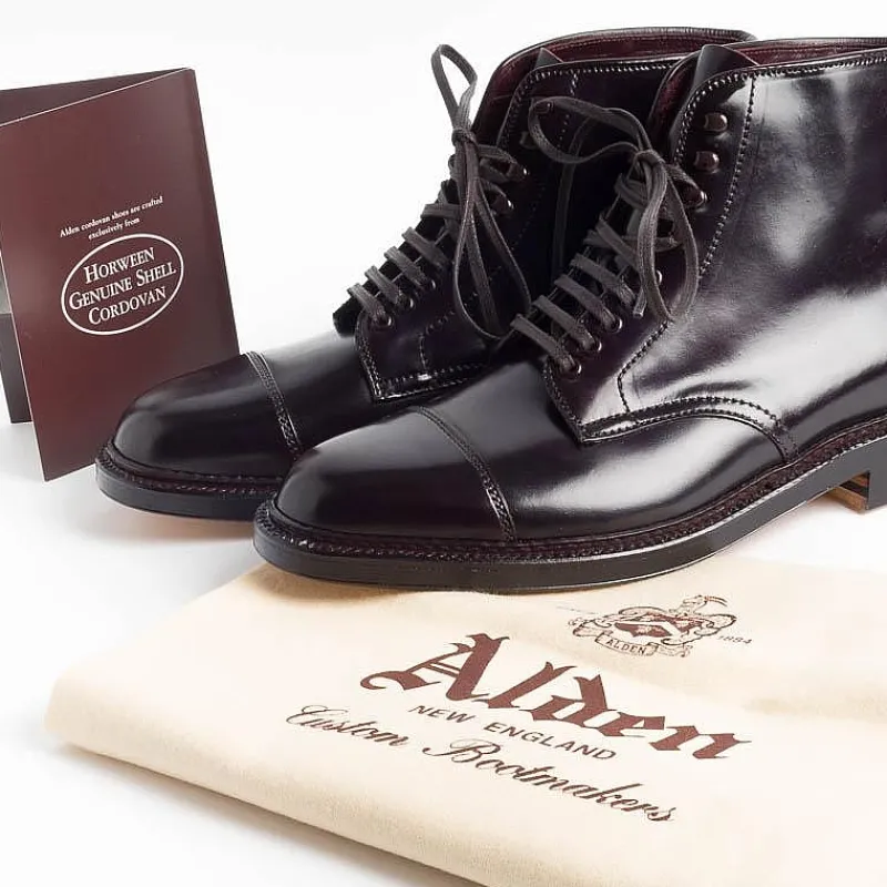Alden - 4076H - Polacco - Cordovan Colore 8<Collezione Scarpe Uomo Polacchi