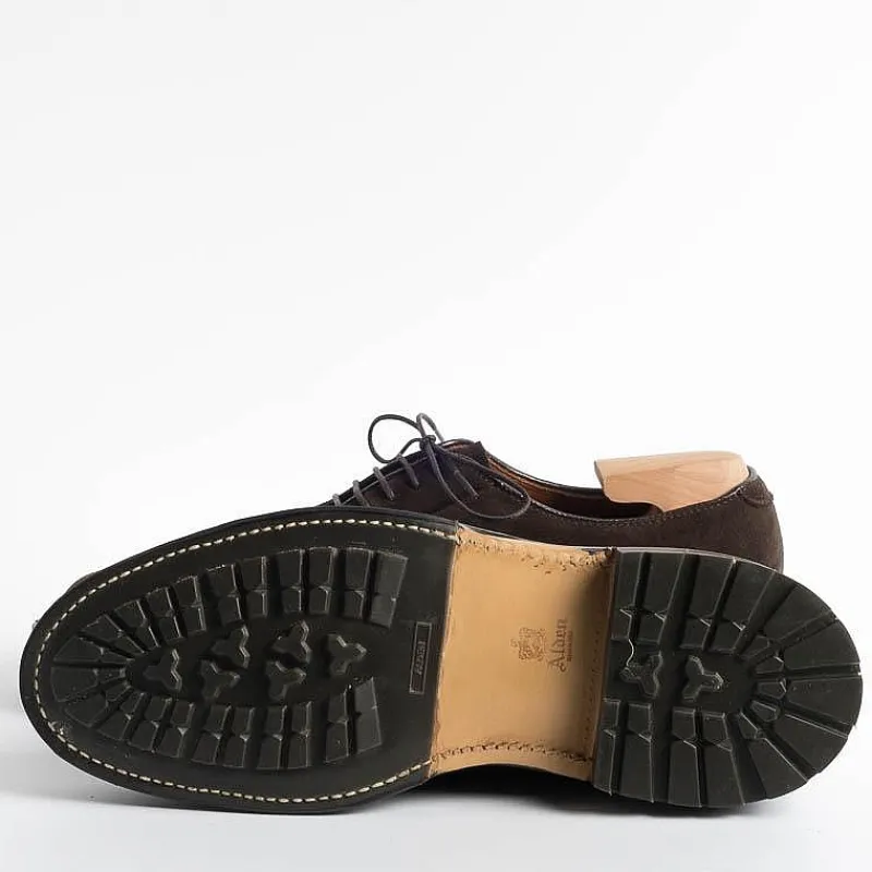 Alden - M5402C - Derby Camoscio Testa Moro<Collezione Scarpe Uomo Allacciate