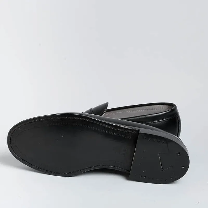 Alden - Mocassino 981 - Vitello Nero<Collezione Scarpe Uomo Mocassini