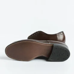 Alden - M1501Y - Derby Con Puntale Forma Ergonomica - Vitello Marrone<Collezione Scarpe Uomo Allacciate