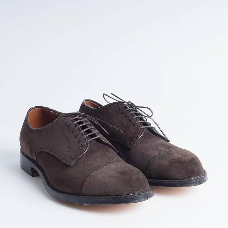 Alden - M0501Y - Derby Modified (Ergonomica)- Camoscio Testa Di Moro<Collezione Scarpe Uomo Allacciate
