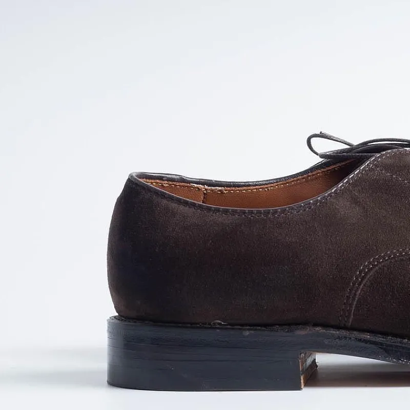 Alden - M0501Y - Derby Modified (Ergonomica)- Camoscio Testa Di Moro<Collezione Scarpe Uomo Allacciate