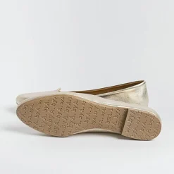 Anna F. Anna F - Ballerina - 5261 - Laminato Platino<Collezione Scarpe Donna Ballerine