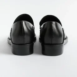 Anna F. Anna F - Mocassino - 1605 - Pelle - Nero<Collezione Scarpe Donna Mocassini