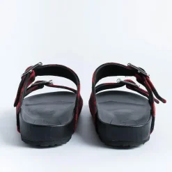 Anna F. Anna F - Sandali Bassi- 3374 - Check Rosso<Collezione Scarpe Donna Sandali Bassi