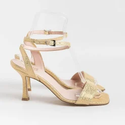 Anna F. - Sandali Con Tacco- 3687 - Iride Platino<Collezione Scarpe Donna Cerimonia - Scarpe E Pochette