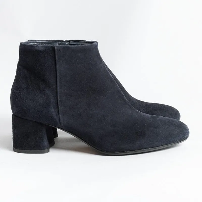 Anna F. Anna F - Stivaletto - 9787 - Camoscio Blu<Collezione Scarpe Donna Stivaletti