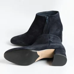 Anna F. Anna F - Stivaletto - 9787 - Camoscio Blu<Collezione Scarpe Donna Stivaletti