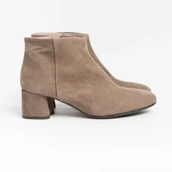 Anna F. Anna F - Stivaletto - 9787 - Camoscio Tortora<Collezione Scarpe Donna Stivaletti