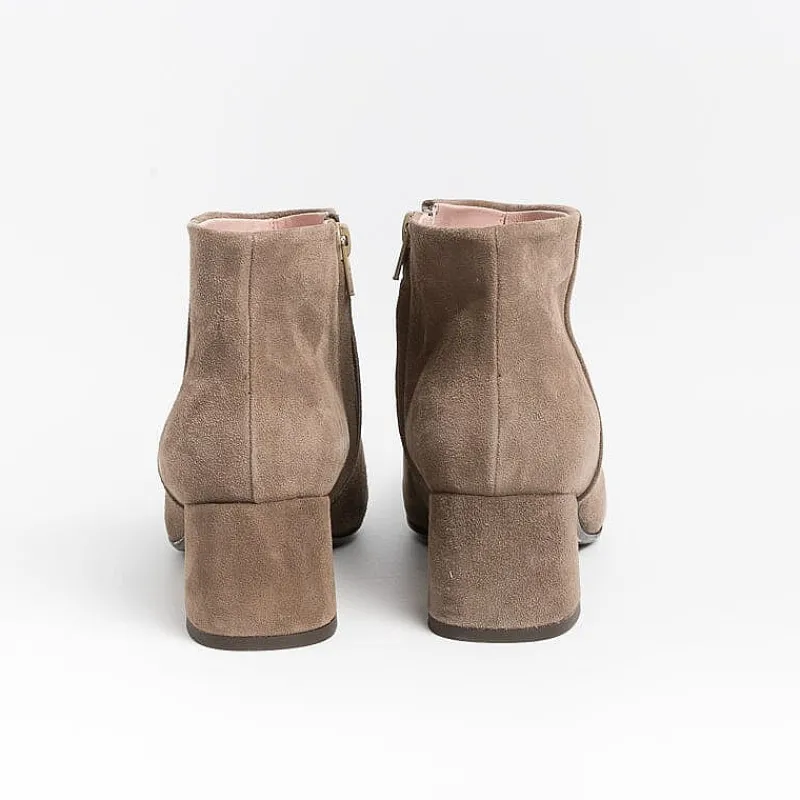Anna F. Anna F - Stivaletto - 9787 - Camoscio Tortora<Collezione Scarpe Donna Stivaletti