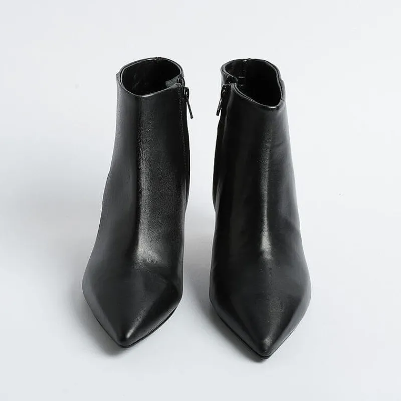 Anna F. Anna F - Stivaletto - 9781 - Nappa Nero<Collezione Scarpe Donna Stivaletti