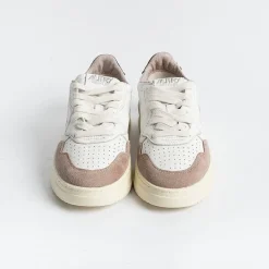 AUTRY - Collezione donna Autry - Aulw Gs20 - Sneakers - Low Wom Suede Leat - Bianco Tortora Nero<Collezione Scarpe Donna Sneakers