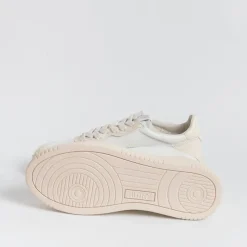 AUTRY - Collezione donna Autry - Aulw Wb28 - Sneakers Low Wom Leat - Bianco Rosa Chiaro<Collezione Scarpe Donna Sneakers