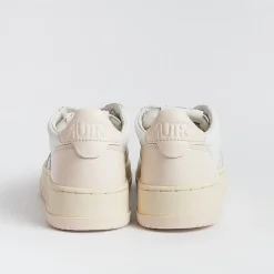 AUTRY - Collezione donna Autry - Aulw Wb28 - Sneakers Low Wom Leat - Bianco Rosa Chiaro<Collezione Scarpe Donna Sneakers