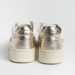 AUTRY - Collezione donna Autry - Aulw Wb16 - Sneakers Low Wom Leat - Bianco Platino<Collezione Scarpe Donna Sneakers