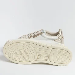 AUTRY - Collezione donna Autry - Aulw Wb16 - Sneakers Low Wom Leat - Bianco Platino<Collezione Scarpe Donna Sneakers