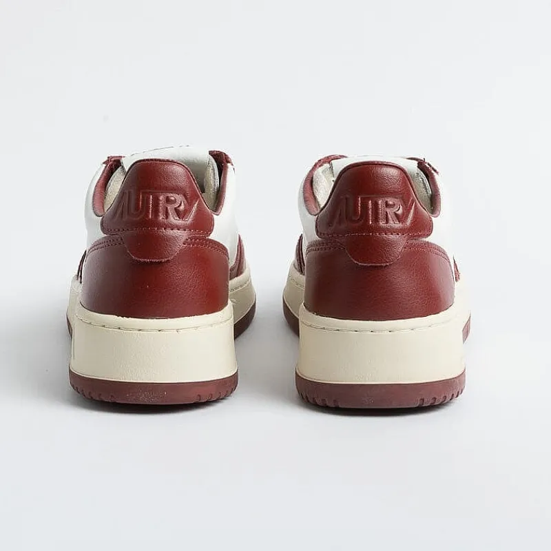 AUTRY - Collezione donna Autry - Aulw Wb35 -Sneakers Low Wom Leat - Bianco Syrah<Collezione Scarpe Donna Sneakers