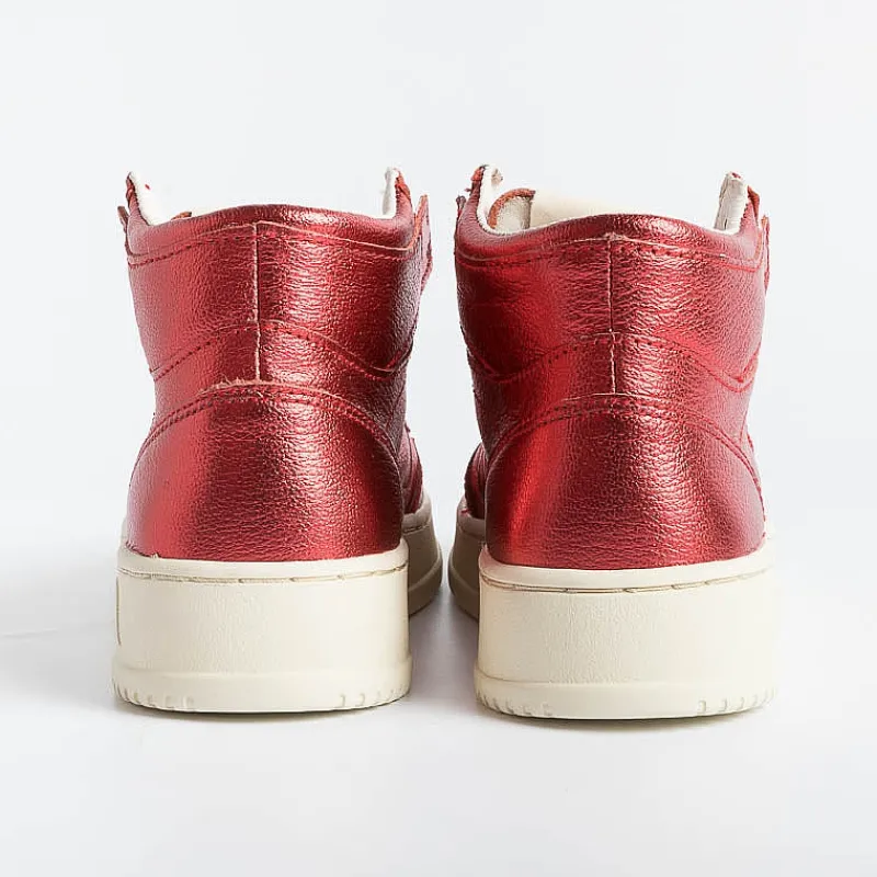 AUTRY - Collezione donna Autry - Aumw Gm06 -Sneakers Mid Wom Goat - Metal Red<Collezione Scarpe Donna Sneakers