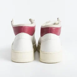 AUTRY - Collezione donna Autry - Aumw Gs08 - Sneakers Mid Wom Goat - Bianco Ametista<Collezione Scarpe Donna Sneakers