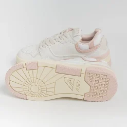 AUTRY - Collezione donna Autry - Rolw Mm14 - Sneakers Low Wom - Bianco Rosa<Collezione Scarpe Donna Sneakers