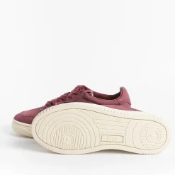 AUTRY - Collezione donna Autry Aulw Nn04 - Sneakers Low Wom Nabuck - Bordeaux<Collezione Scarpe Donna Sneakers