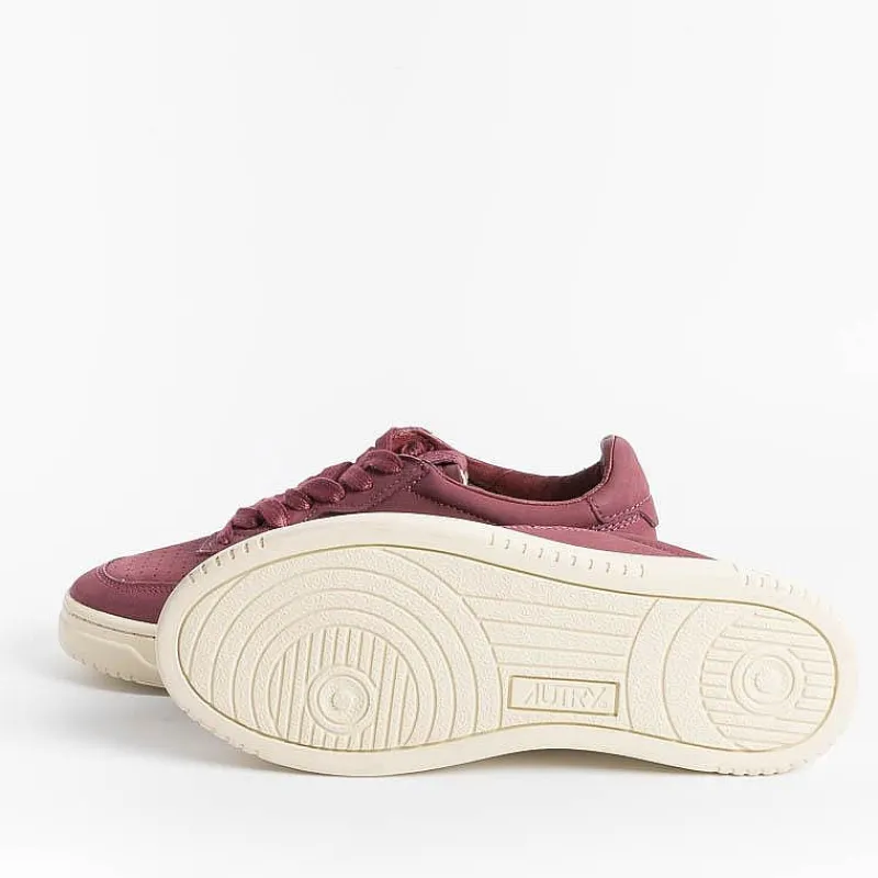 AUTRY - Collezione donna Autry Aulw Nn04 - Sneakers Low Wom Nabuck - Bordeaux<Collezione Scarpe Donna Sneakers