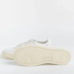 AUTRY - Collezione donna Autry Ll15 - Sneakers Low Wom All Leat - Bianco/Bianco<Collezione Scarpe Donna Sneakers