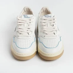 AUTRY - Collezione uomo Autry Sneakers Aulm Ce18- Low Man Leat - Bianco Piping Azzurro<Collezione Scarpe Uomo Sneakers