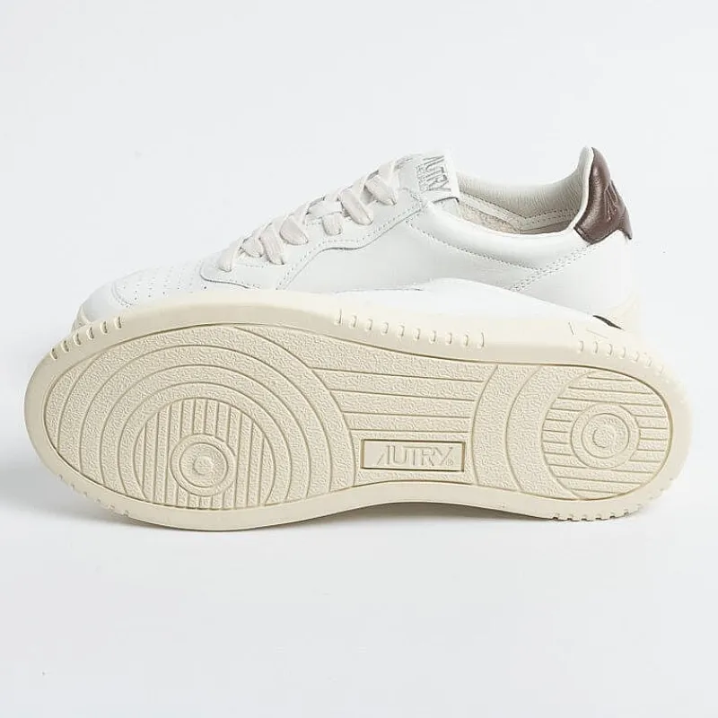 AUTRY - Collezione uomo Autry Sneakers Aulm Ll53 - Low Man All Leat - Brown<Collezione Scarpe Uomo Sneakers