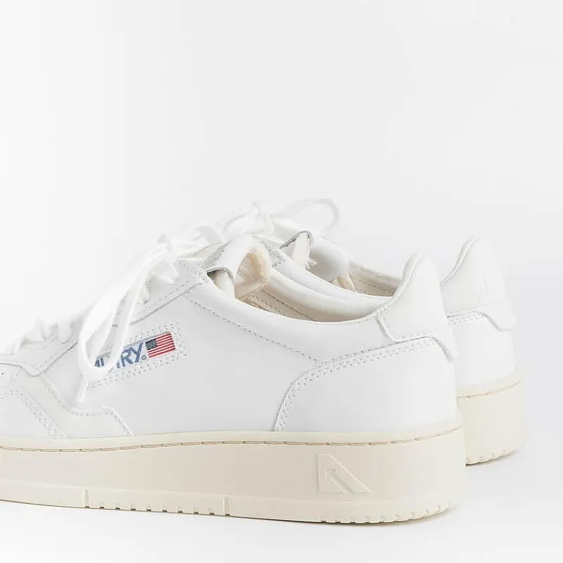 AUTRY - Collezione uomo Autry Sneakers Aulm Ll15 - Low Man All Leat - Bianco<Collezione Scarpe Uomo Sneakers